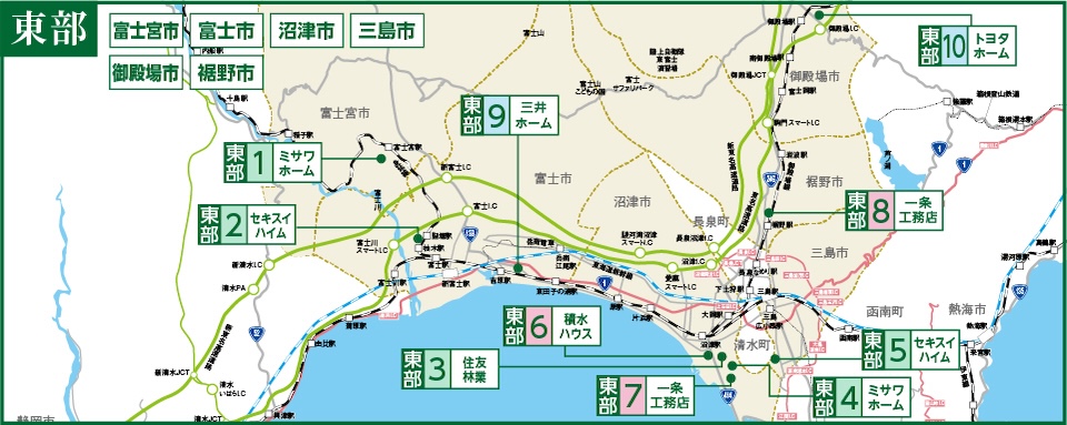 各エリア地図